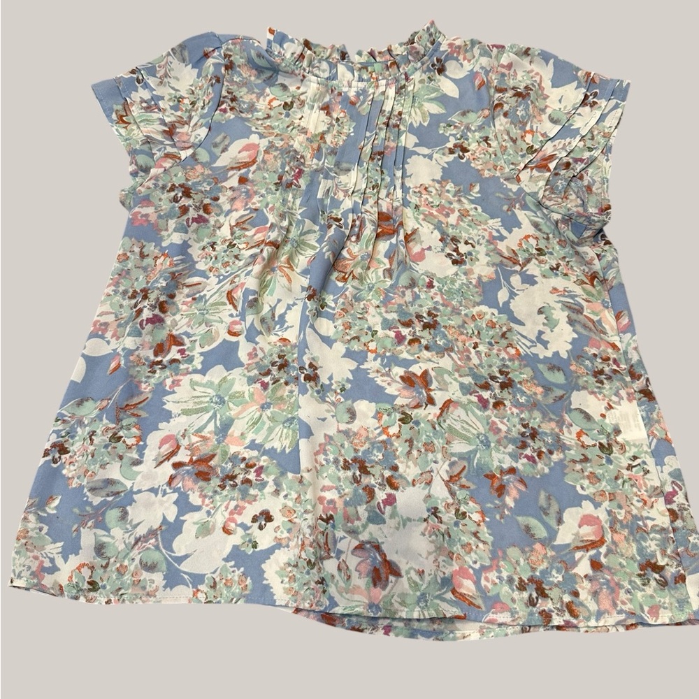 Floral Blouse Neutral